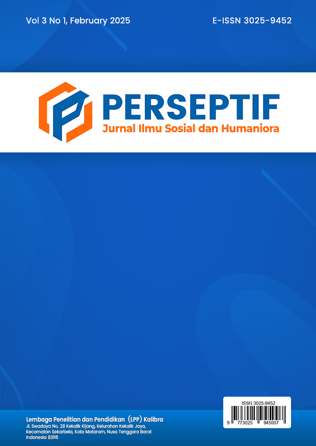 Vol. 3 No. 1 (2025): PERSEPTIF: Jurnal Ilmu Sosial dan Humaniora ...